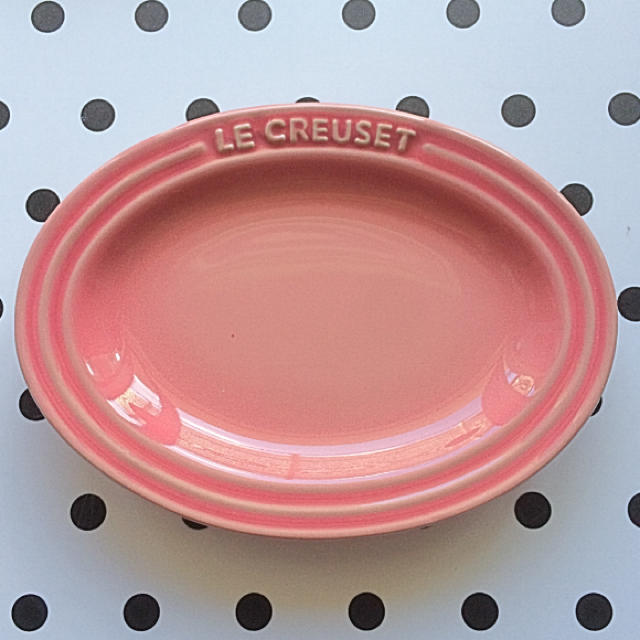 LE CREUSET(ルクルーゼ)の♡ルクルーゼ   ミニオーバル プレート パステル LE CREUSET インテリア/住まい/日用品のキッチン/食器(食器)の商品写真