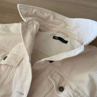 ザラ(ZARA)のZARA コーデュロイジャケット(ノーカラージャケット)