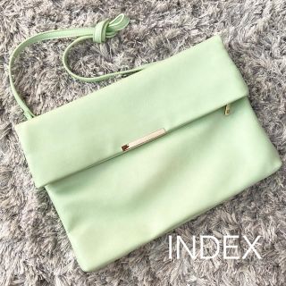 インデックス(INDEX)の❤︎INDEX♡2way♡クラッチバッグ♡ショルダーバッグ(クラッチバッグ)