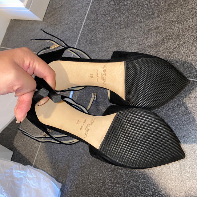 JIMMY CHOO(ジミーチュウ)のジミーチュウ♡9万♡ポインテッドトゥ ピンヒール レディースの靴/シューズ(ハイヒール/パンプス)の商品写真