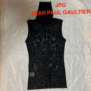 ブルー×レッド 【超希少】JEAN PAUL GAULTIER ノースリーブコットン