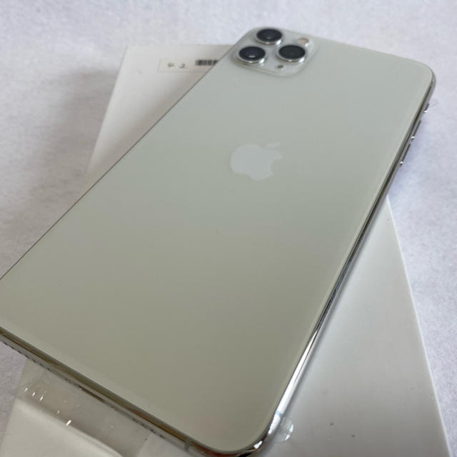 新品 simフリー iPhone11 pro max 256GB シルバー