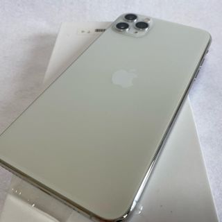 アイフォーン(iPhone)の新品 simフリー iPhone11 pro max 256GB シルバー (スマートフォン本体)