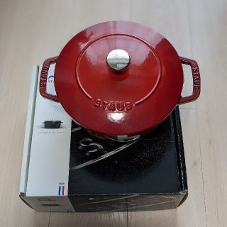 ストウブ(STAUB)のSTAUB鍋　チェリー20cm　Made in France(鍋/フライパン)