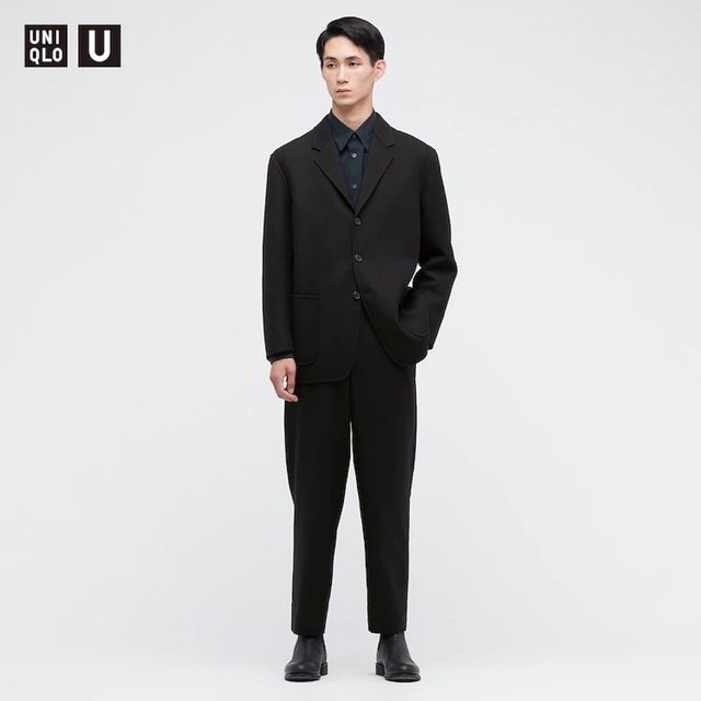 UNIQLO(ユニクロ)の大人気❗️UNIQLO U 2021AW ウールブレンドワイドフィットパンツ メンズのパンツ(スラックス)の商品写真