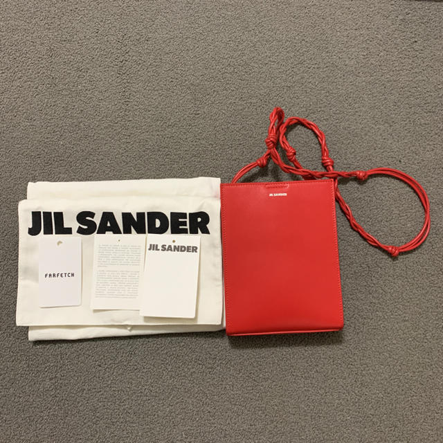 Jil Sander(ジルサンダー)のJIL SANDER ジルサンダー　Tangle バッグ　レッド　トレンドカラー レディースのバッグ(ショルダーバッグ)の商品写真