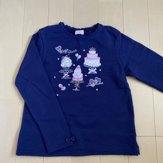 メゾピアノ(mezzo piano)のメゾピアノ 140【美品】♡ケーキ♡(Tシャツ/カットソー)