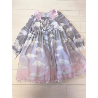 アンジェリックプリティー(Angelic Pretty)のAngelic Pretty Misty Sky op ロリィタ(ひざ丈ワンピース)