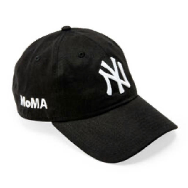 【新品未使用】moma new era NY yankees cap black