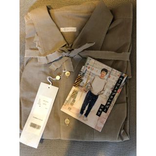 COMOLI×ROOTS to BRANCHES 珈琲染めシャツ 2