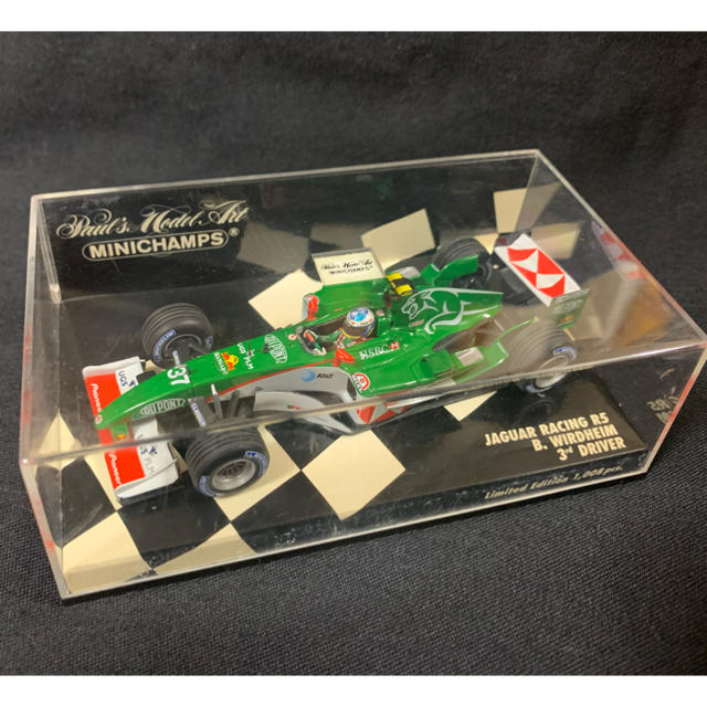 Jaguar(ジャガー)のミニカー　1/43 MINICHAMPS JAGUAR R5 エンタメ/ホビーのおもちゃ/ぬいぐるみ(ミニカー)の商品写真