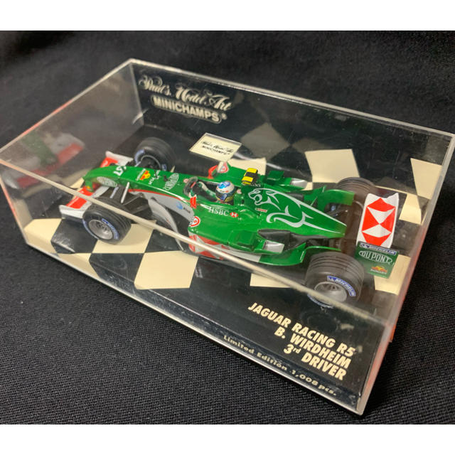 Jaguar(ジャガー)のミニカー　1/43 MINICHAMPS JAGUAR R5 エンタメ/ホビーのおもちゃ/ぬいぐるみ(ミニカー)の商品写真