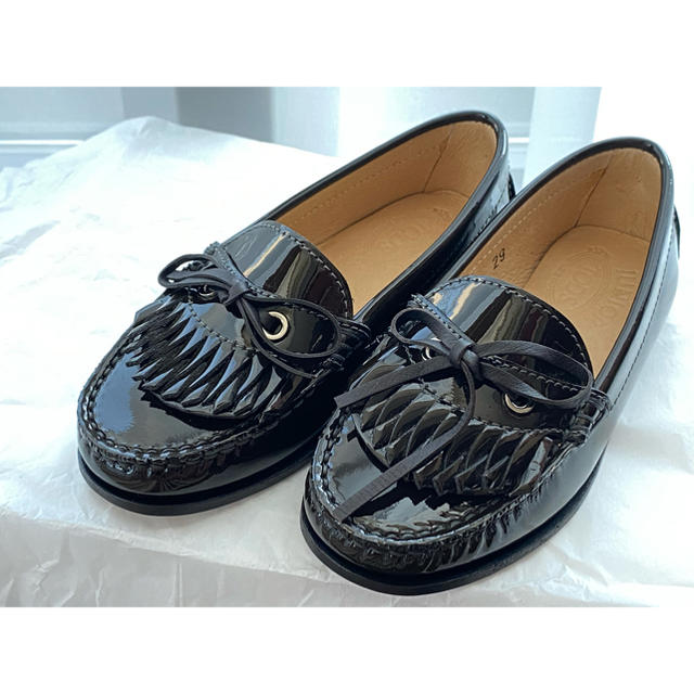 TOD’S  ジュニア　エナメルローファー　トッズ　kids 29 18センチ〜