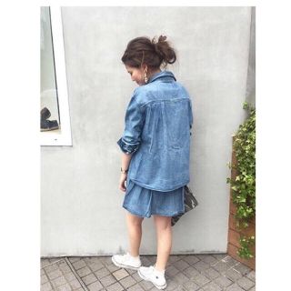 トゥデイフル(TODAYFUL)の♡デニムシャツ♡(ミニワンピース)