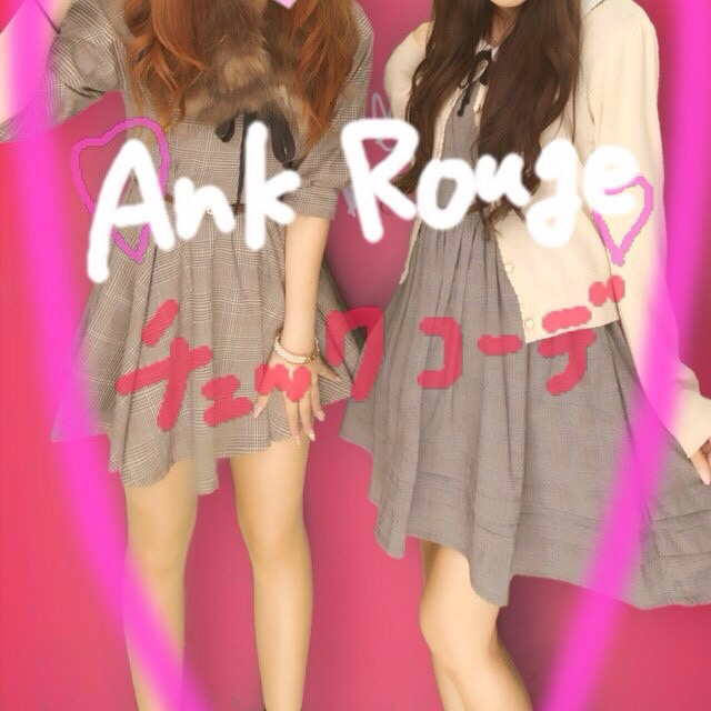 Ank Rouge(アンクルージュ)の10/31まで値下げ！Ank Rouge ワンピース レディースのワンピース(ミニワンピース)の商品写真