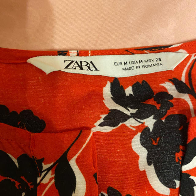 ZARA(ザラ)のZARA♡フラワー柄ロングワンピース レディースのワンピース(ロングワンピース/マキシワンピース)の商品写真