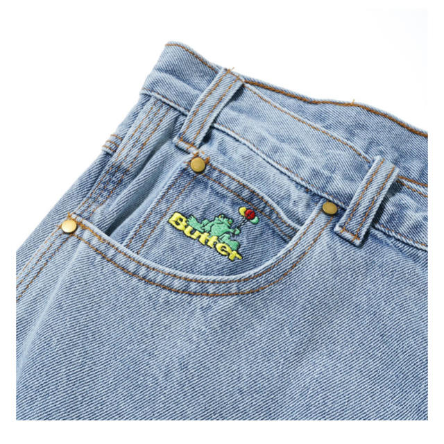 Supreme(シュプリーム)のButter Goods (バターグッズ) FROG DENIM PANTS メンズのパンツ(デニム/ジーンズ)の商品写真