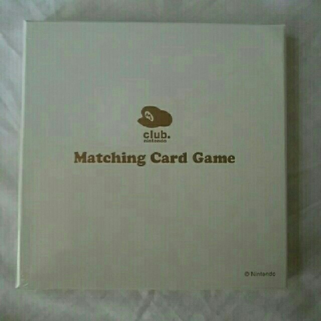 club nintendo matching card game エンタメ/ホビーのゲームソフト/ゲーム機本体(その他)の商品写真