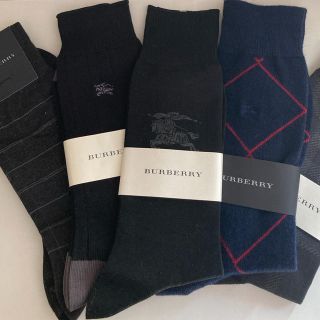 バーバリー(BURBERRY)のバーバリー　メンズソックス　5足セット(ソックス)