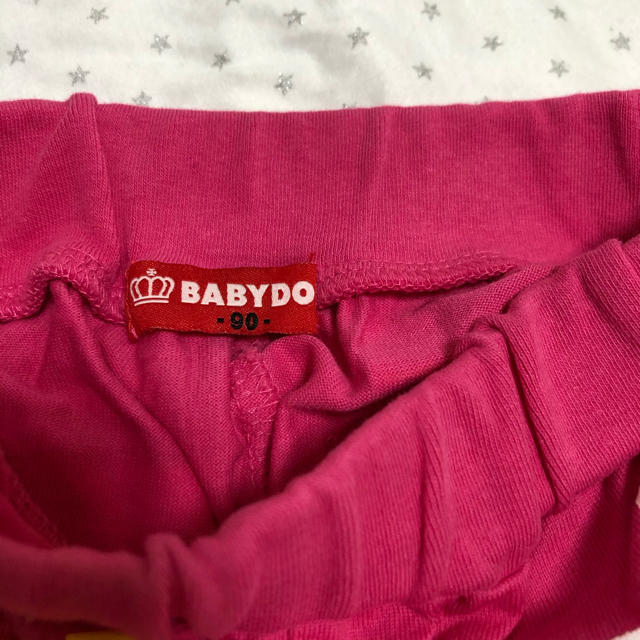 BABYDOLL(ベビードール)のベビードール　ハーフパンツ　90 キッズ/ベビー/マタニティのキッズ服女の子用(90cm~)(パンツ/スパッツ)の商品写真