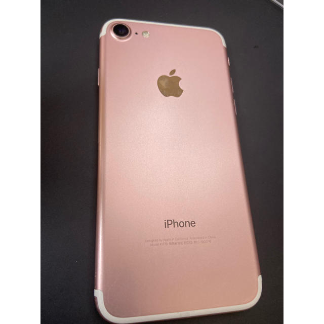 iPhone7 ピンク 32gb SIMフリー 本体 apple ローズゴールド
