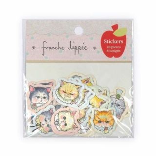 フランシュリッペ(franche lippee)のfranche lippée （フランシュリッペ）フレークシール ブスねこ(テープ/マスキングテープ)