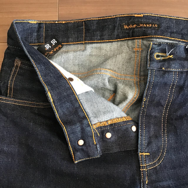 Nudie Jeans(ヌーディジーンズ)のNudie Jeans Sleepy Sixten Dry Deep メンズのパンツ(デニム/ジーンズ)の商品写真