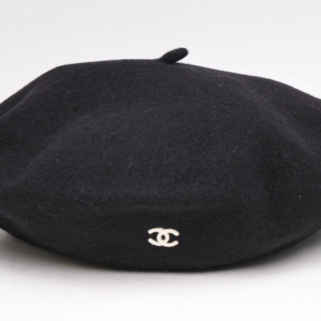 CHANEL - CHANEL シャネル ベレー帽 帽子 激レア ブラック タグ付き 未使用 の通販 by supreme's shop