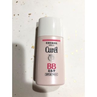 キュレル(Curel)の【新品・未使用】キュレル BBミルク 薄づきタイプ 自然な肌色 30ml(BBクリーム)