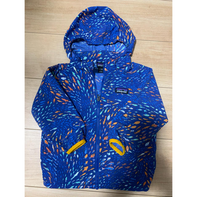 patagonia(パタゴニア)のパタゴニア　キッズ　ナイロンジャケット　12−18M キッズ/ベビー/マタニティのベビー服(~85cm)(ジャケット/コート)の商品写真