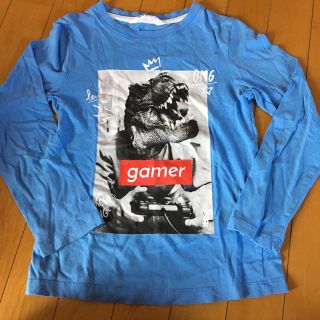 エイチアンドエム(H&M)のロンT H&M 130 恐竜　長袖(Tシャツ/カットソー)