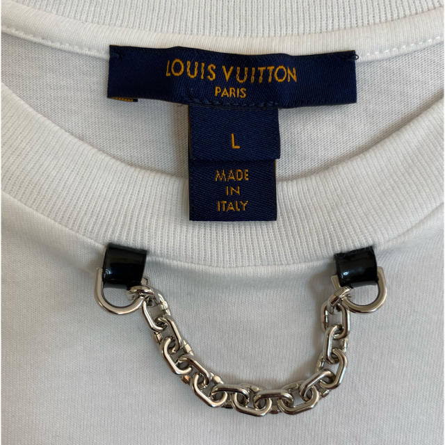 LOUIS VUITTON(ルイヴィトン)のルイヴィトン　LOUIS VUITTON Tシャツ　白　今期モデル　レディースL レディースのトップス(Tシャツ(半袖/袖なし))の商品写真
