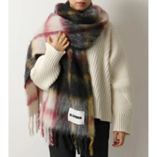 JIL SANDER ジルサンダー モヘア Scarf マフラー