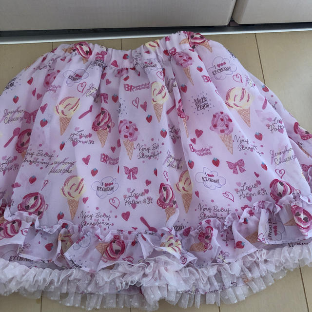 mezzo piano(メゾピアノ)のメゾピアノ　スカート キッズ/ベビー/マタニティのキッズ服女の子用(90cm~)(スカート)の商品写真