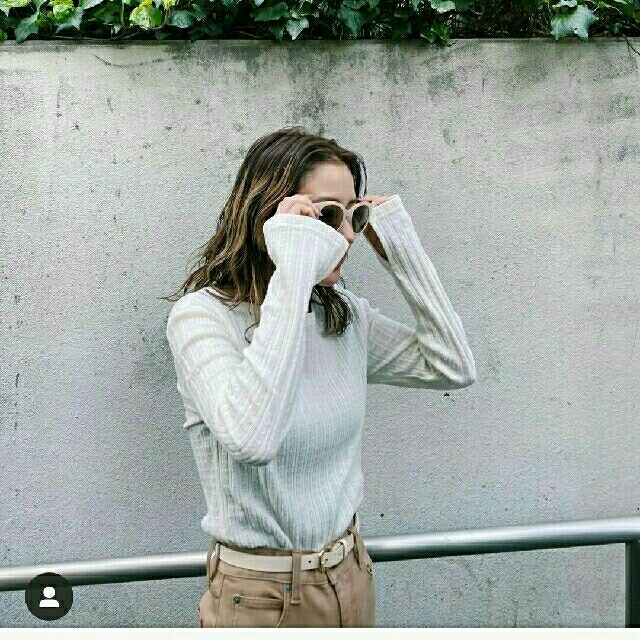 moussy(マウジー)のmoussyCOMPACT RIB LS TシャツロンT レディースのトップス(Tシャツ(長袖/七分))の商品写真