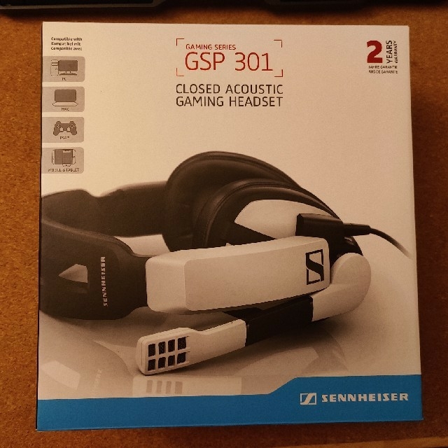 SENNHEISER(ゼンハイザー)のゼンハイザー GSP301 スマホ/家電/カメラのオーディオ機器(ヘッドフォン/イヤフォン)の商品写真