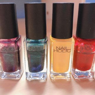 NAIL HOLIC マニキュア4本セット(マニキュア)