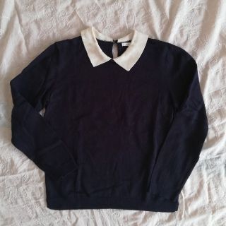 ザラキッズ(ZARA KIDS)のZARA　襟付きニット　128(ニット)