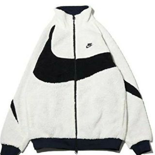 ナイキ(NIKE)のNIKE ボアジャケット BQ6546-114　ホワイト　2XL(ブルゾン)