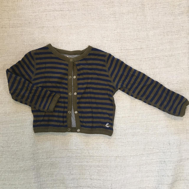 PETIT BATEAU(プチバトー)のプチバトー　羽織り キッズ/ベビー/マタニティのキッズ服男の子用(90cm~)(カーディガン)の商品写真