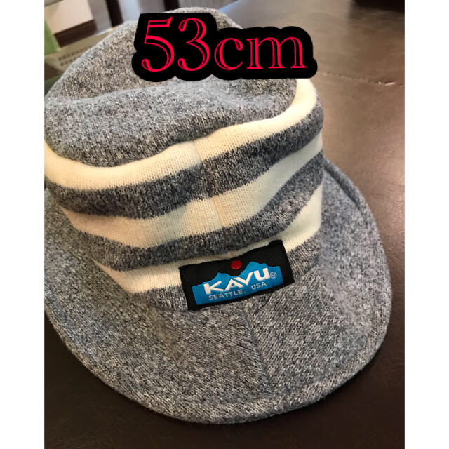 KAVU(カブー)のkavu キッズ帽子　53cm キッズ/ベビー/マタニティのこども用ファッション小物(帽子)の商品写真