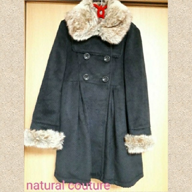 natural couture(ナチュラルクチュール)のナチュラルクチュール Aラインコート レディースのジャケット/アウター(ロングコート)の商品写真