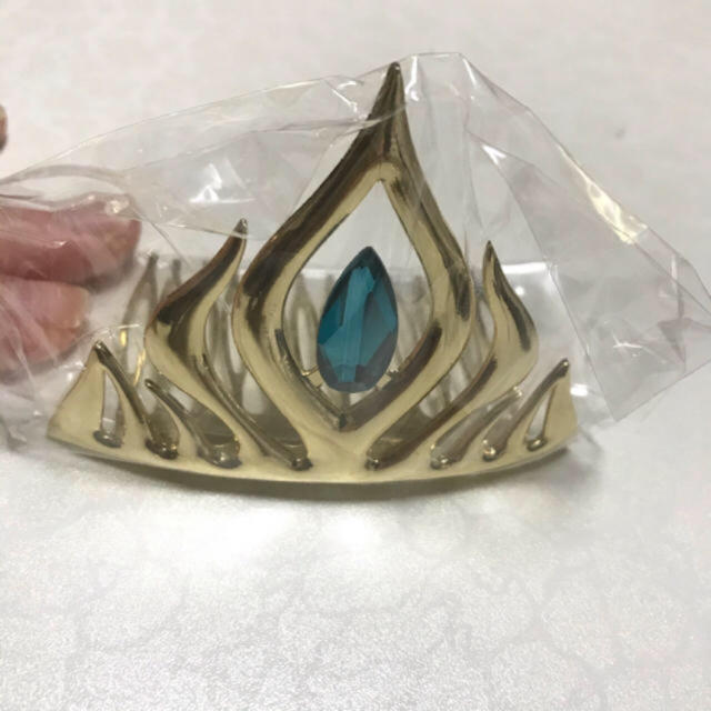 リアル　エルサ　ティアラ　金属 エンタメ/ホビーのコスプレ(小道具)の商品写真