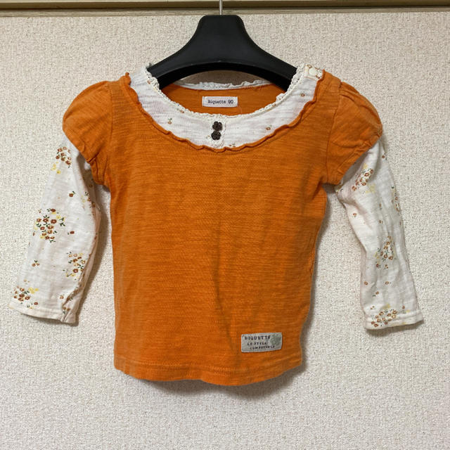 Biquette(ビケット)のビケット 90cm キッズ/ベビー/マタニティのキッズ服女の子用(90cm~)(Tシャツ/カットソー)の商品写真