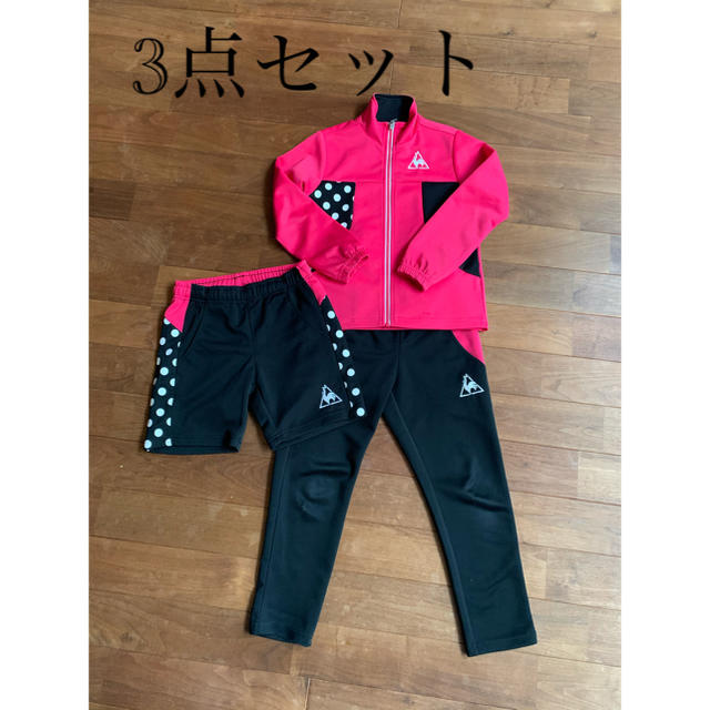 le coq sportif(ルコックスポルティフ)のハーフパンツ　カズ様専用 キッズ/ベビー/マタニティのキッズ服女の子用(90cm~)(その他)の商品写真