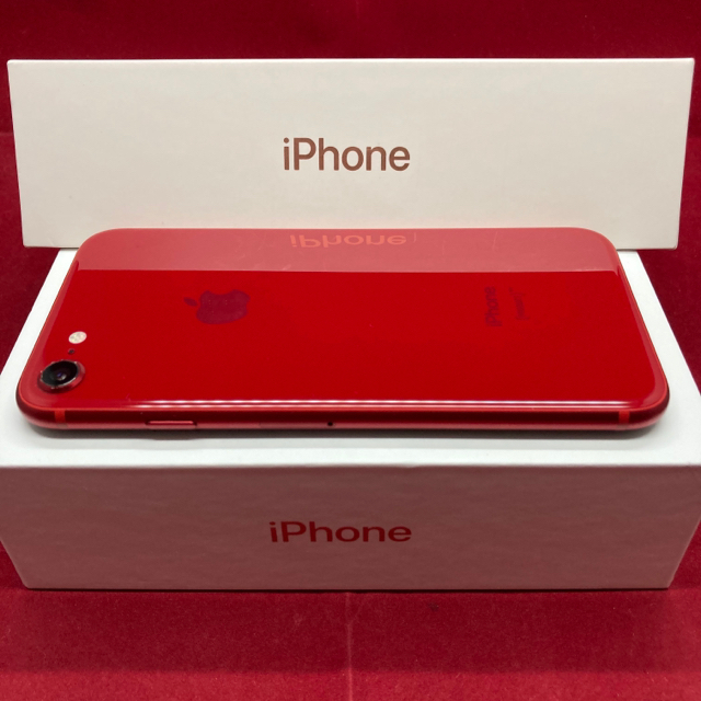 Apple レッド 極美品の通販 by une pomme｜アップルならラクマ - SIMフリー iPhone8 256GB 最新作通販