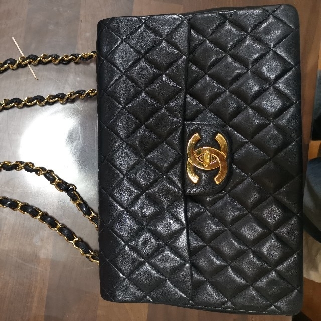 本物保証 CHANEL 26cm シャネル ラムスキン マトラッセ