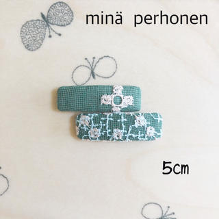 ミナペルホネン(mina perhonen)のminä perhonen パッチンピン 5cm  #2-155(ヘアアクセサリー)