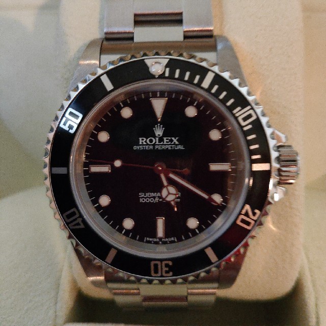 ROLEX(ロレックス)のロレックス サブマリーナ14060M極上美品 付属品完備 日ロレOH済新品仕上 メンズの時計(腕時計(アナログ))の商品写真