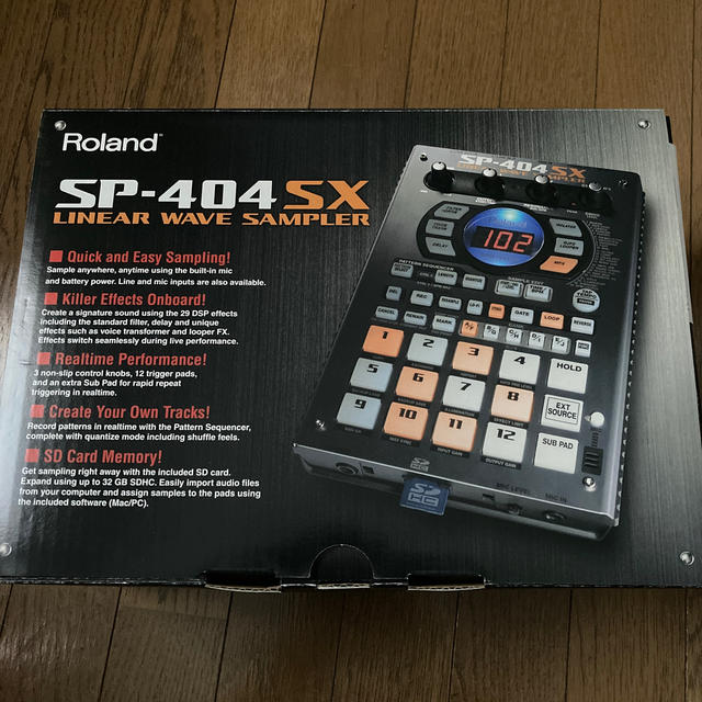 楽器roland sp-404sx sp404